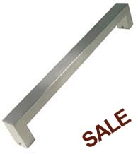 24 Inch Rectangular Stainless Steel Pull
